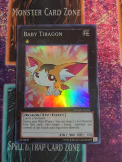 Yu-Gi-Oh! Baby Tiragon NUMH-EN051 Unlimited Super Rare NM a1/ - Image 1