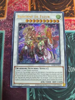 Yu-Gi-Oh! TCG Baronne de Fleur LED8-EN024 Ultra Rare 1st Edition Near Mint - Image 1