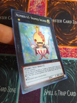 Yu-Gi-Oh! Number 63: Shamoji Soldier NUMH-EN031 Super Rare 1st Edition NM b2/ - Image 2