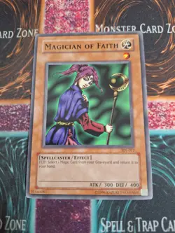 Yu-Gi-Oh! TCG Magician of Faith SDJ-017 Common Unlimited Near Mint - Image 1