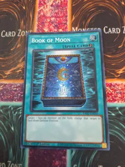 Yugioh Book of Moon RA02-EN050 Super Rare 1st Edition Near Mint - Image 1