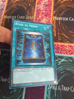 Yugioh Book of Moon RA02-EN050 Super Rare 1st Edition Near Mint - Image 2