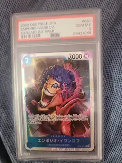 One Piece Jpn Emporio Psa 10 - Image 1