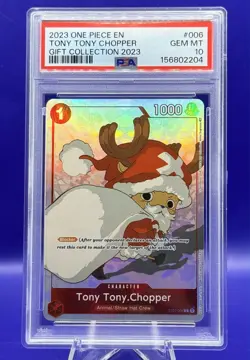 Tony Tony Chopper (Gift Collection 2023) ST01-006 One Piece Promo Foil PSA 10 - Image 1
