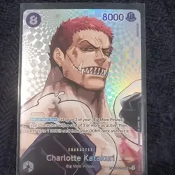 Bandai One Piece Charlotte Katakuri OP11-067 SR SP Alt Art Holo 8000 Cost 8 - Image 1