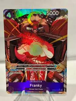 One Piece OP09-072 Franky- Emperors in the New World - Alt. Art - Image 2