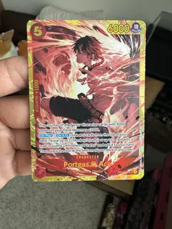 One Piece OP16 Portgas D Ace SEC x4 + Buggy Alt Art L x1 - Image 4