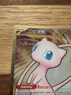 Mew ex - 205/165 Metal Card- SV: Scarlet & Violet (MEW) - Image 2
