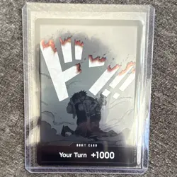 Bandai One Piece CCG Monkey D. Luffy Promo Don!! Alt Art Foil Don!! Card - Image 1