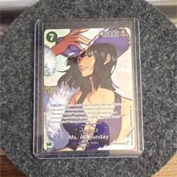 Mint Bandai OP Card Game Ms. All Sunday SP OP14-084 Time Of Battle! In Hand - Image 1