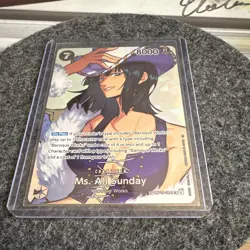 Mint Bandai OP Card Game Ms. All Sunday SP OP14-084 Time Of Battle! In Hand - Image 4