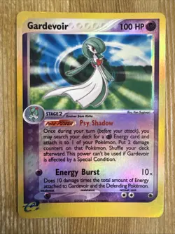 Pokemon TCG - Gardevoir 7/109 Reverse Holo Rare Card EX Ruby & Sapphire 2003 MP - Image 1