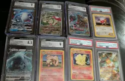 8 Slab Lot Pokemon TCG Cards Variety NM/MINT No Duplicates - Image 1