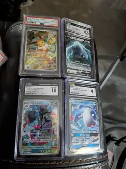 8 Slab Lot Pokemon TCG Cards Variety NM/MINT No Duplicates - Image 2