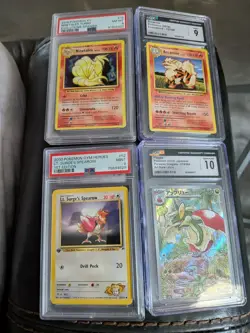 8 Slab Lot Pokemon TCG Cards Variety NM/MINT No Duplicates - Image 4