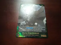 Godzilla Card Game TCG EBP02-068+ SP Super Parallel Rare Foil Mecha-King Ghidora - Image 2