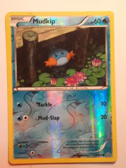 Mudkip 33/160 Pokemon Cards XY - Primal Clash Reverse Holo - Image 1