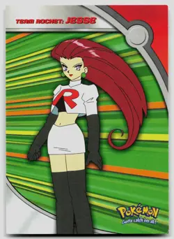 Team Rocket: Jesse #119 Topps Trading Cards Series 2 Pokemon LP - Image 1