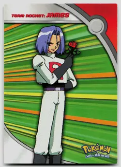 Team Rocket: James #121 Topps Trading Cards Series 2 Pokemon LP - Image 1