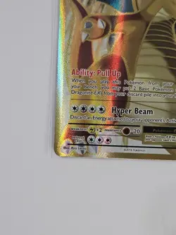 Pokemon TCG Dragonite EX Full Art Ultra Rare Holo Card Evolutions 106/108 - Image 5