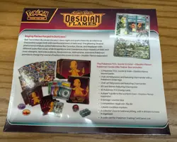 Pokemon TCG Obsidian Flames Pokemon Center Exclusive Elite Trainer Box Sealed - Image 2