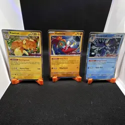Pokemon TCG Scarlet & Violet Promo Holo 3-Card SVP 005,006,007 - Image 1