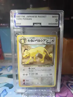 Pokemon Dark Persian #53 Rocket Gang Japanese 1997 - AGS 9 - Image 1