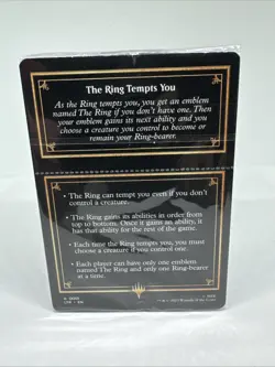 elven council commander deck Pre Con Lord Of The Rings No box - Image 3
