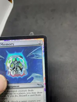 Mask of Memory Mirrodin Foil MTG 203 MP - Image 2