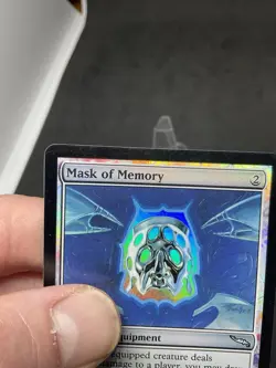 Mask of Memory Mirrodin Foil MTG 203 MP - Image 3