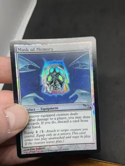 Mask of Memory Mirrodin Foil MTG 203 MP - Image 4