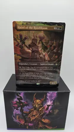 MTG Magic the Gathering Bloomburrow Commander Deck Squirreled Away DECK/Deck Box - Image 1