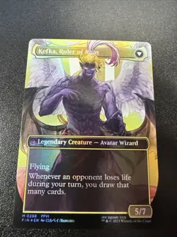 Kefka, Court Mage (0398) (Borderless) Final Fantasy Foil - Image 2