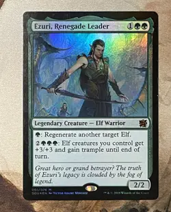 Wizards of the Coast Ezuri, Renegade Leader Elves vs Inventors 001/076 Foil - Image 1