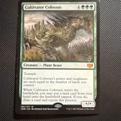 Wizards of the Coast MTG Cultivator Colossus VOW Mythic Regular EN 195/277 - Image 1
