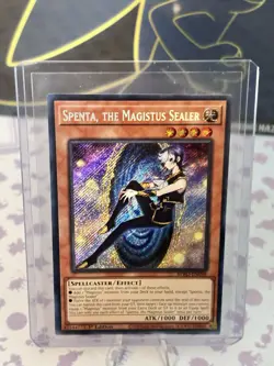 Yugioh! Spenta, the Magistus Sealer BPRO-EN098 1st Edition Secret Rare NM - Image 1