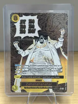 Zehahahahaha! (Alternate Art)One Piece • The Time of BattleR • OP16-116 - Image 1