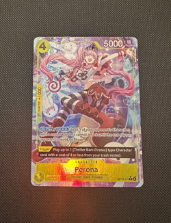 PERONA (ALT ART) OP14-111 ONE PIECE CARD - THE AZURE SEA'S SEVEN 2026 - Image 1