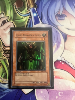 MAN-EATER BUG PORTUGUESE 1ST SUPER LOB-108 LDB-P108 NEAR MINT YUGIOH - Image 1