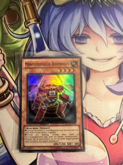 MORPHTRONIC BOOMBOXEN GERMAN SUPER AC11-DE019 NEAR MINT YUGIOH - Image 1