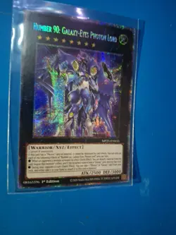 Yugioh Number 90: Galaxy-Eyes Photon Lord MP25-EN033 Starlight Rare 1st Ed NM - Image 2