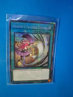 Yugioh! TCG - Harpie's Feather Duster - Starlight Rare - 25 Mega-Pack MP25-EN016 - Image 1