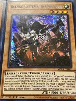 2x Blazing Cartesia, The Virtuous | MP23-EN162 | Prismatic Secret Rare | YuGiOh! - Image 4