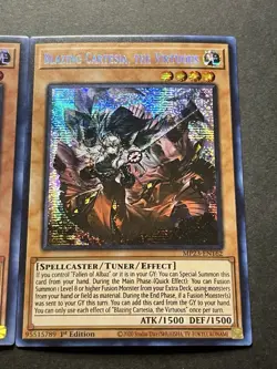 2x Blazing Cartesia, The Virtuous | MP23-EN162 | Prismatic Secret Rare | YuGiOh! - Image 5