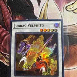Yugioh! Jurrac Velphito - BLMM-EN149 - Ultra Rare - 1st Edition Near Mint, Engli - Image 2