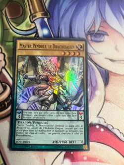 MASTER PENDULUM, THE DRACOSLAYER FRENCH BOSH-EN023 FR023 NEAR MINT YUGIOH - Image 1