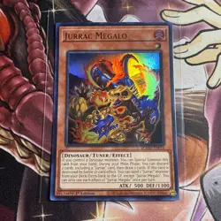 Yugioh! Jurrac Megalo - BLMM-EN016 - Ultra Rare - 1st Edition Near Mint, English - Image 1