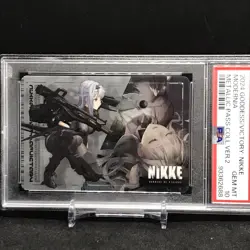 PSA10 Modernia GODDESS of VICTORY NIKKE Gun Girl Metalic Pass Collection2 Card - Image 1