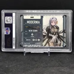 PSA10 Modernia GODDESS of VICTORY NIKKE Gun Girl Metalic Pass Collection2 Card - Image 3