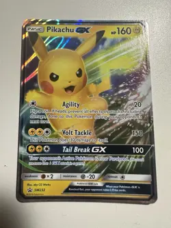 Pokemon TCG Pikachu GX SM232 Promo Card Holo Rare - Image 1